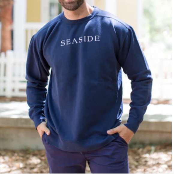 Seaside Style Unisex Crewneck - Picture 1 of 4